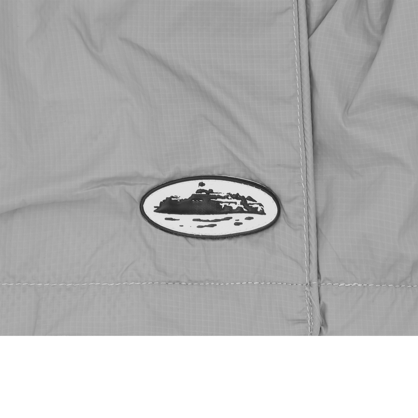 ALCATRAZ NYLON PATCH SHORT [GREY]