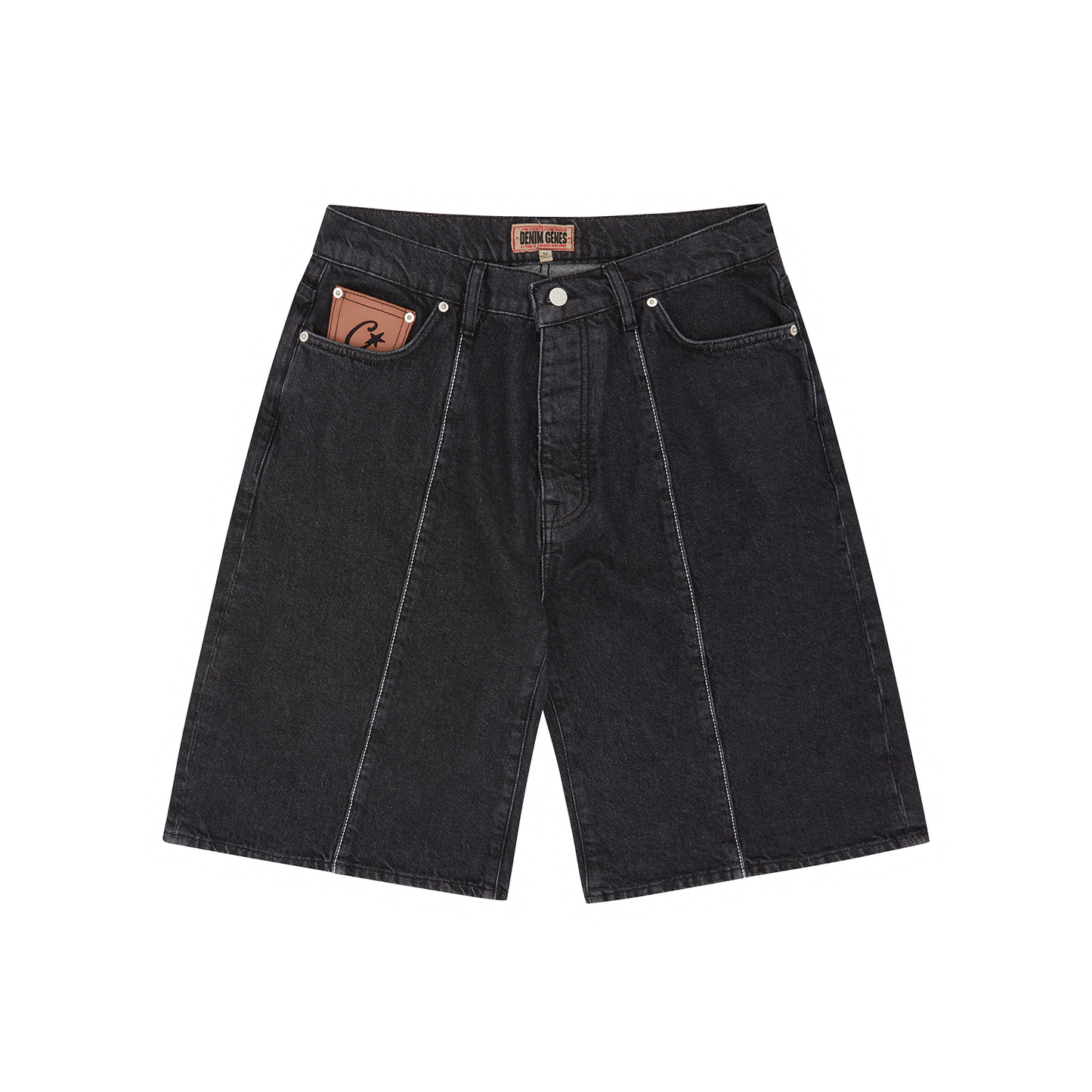 C-STAR DENIM SHORT [BLACK]
