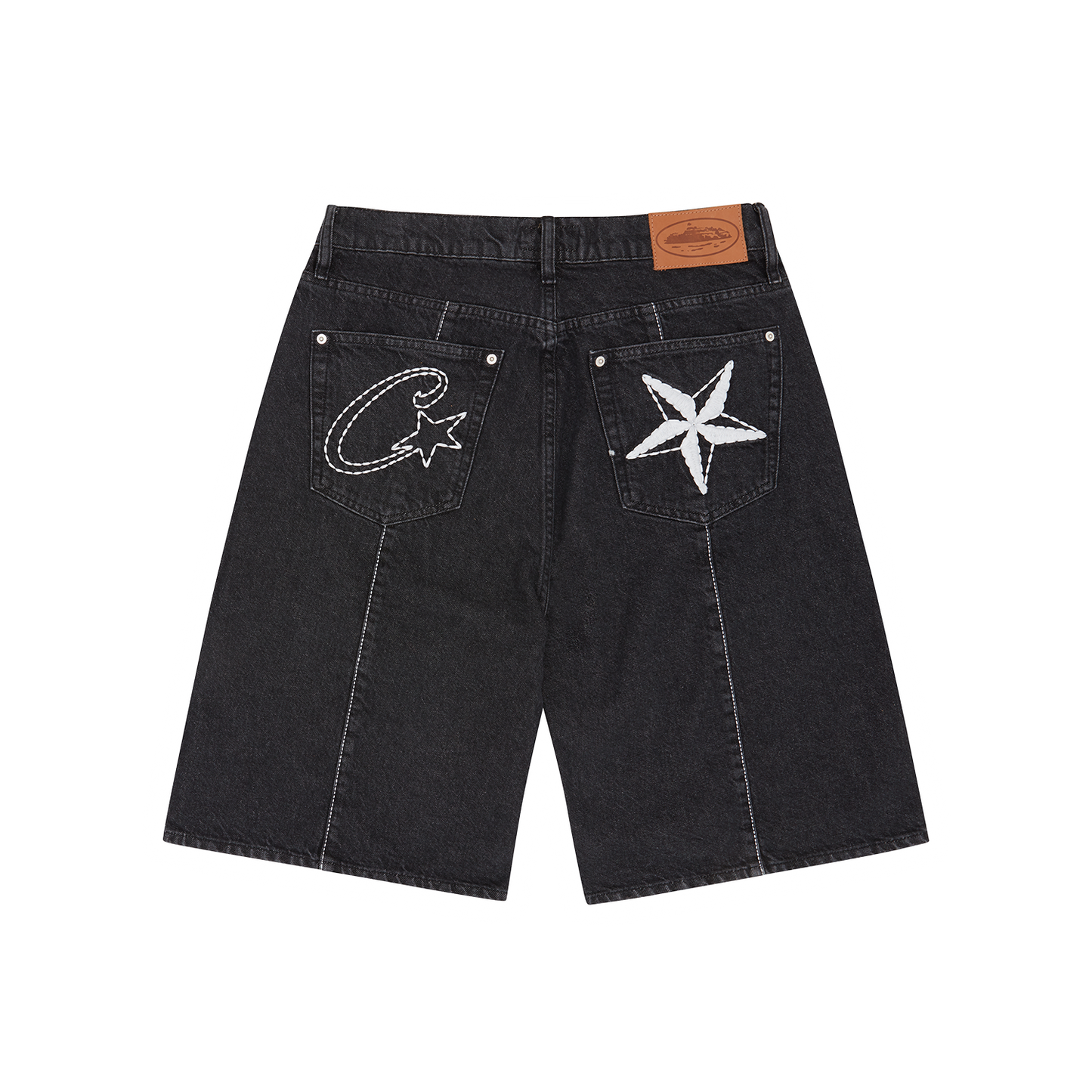 C-STAR DENIM SHORT [BLACK]