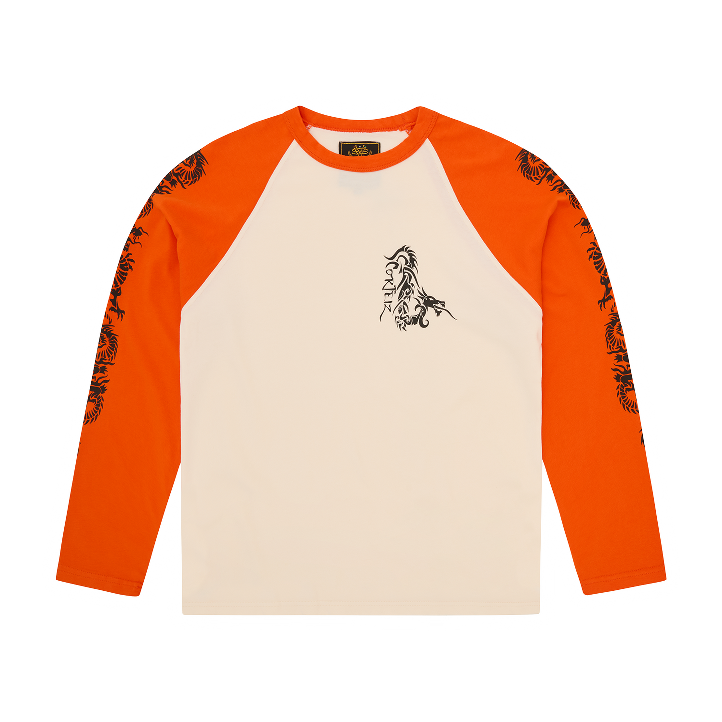 DRAGON RAGLAN LS [ORANGE]