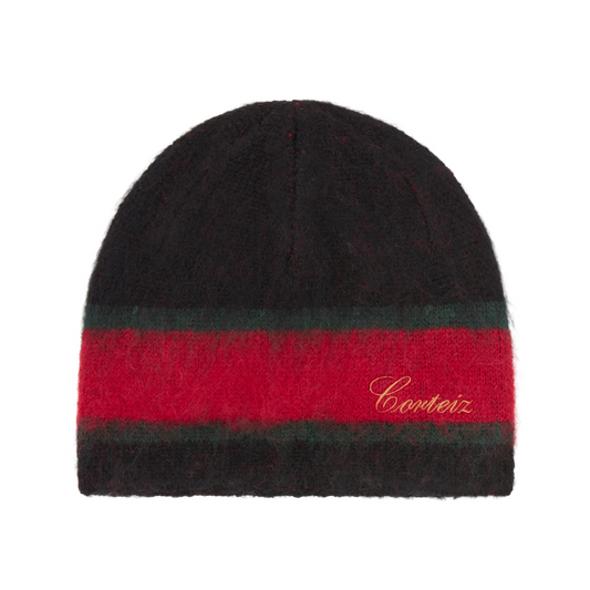 LUX KNIT BEANIE [BLACK]
