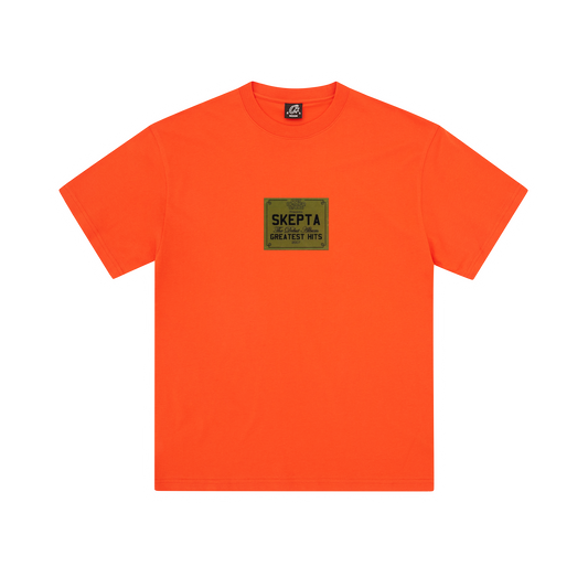 GREATEST HITS TEE [ORANGE]